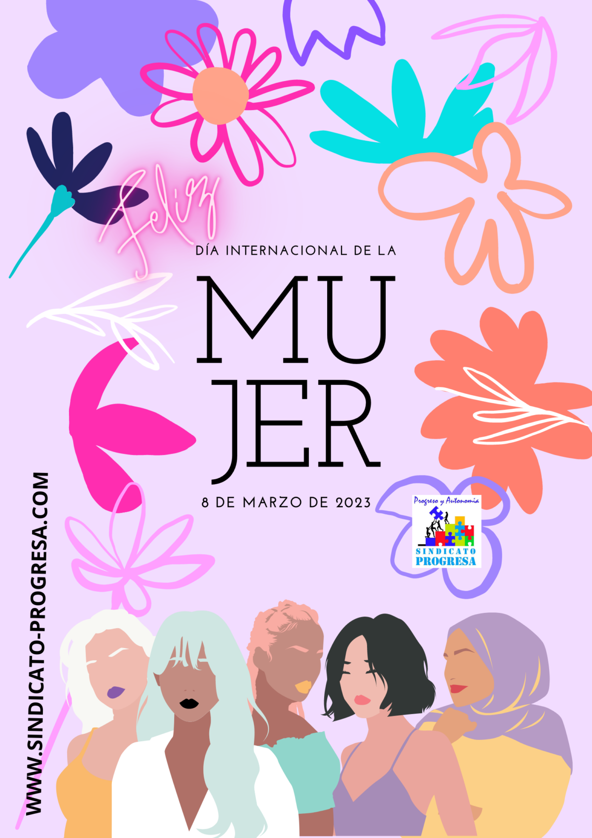 FELIZ DIA INTERNACIONAL DE LA MUJER